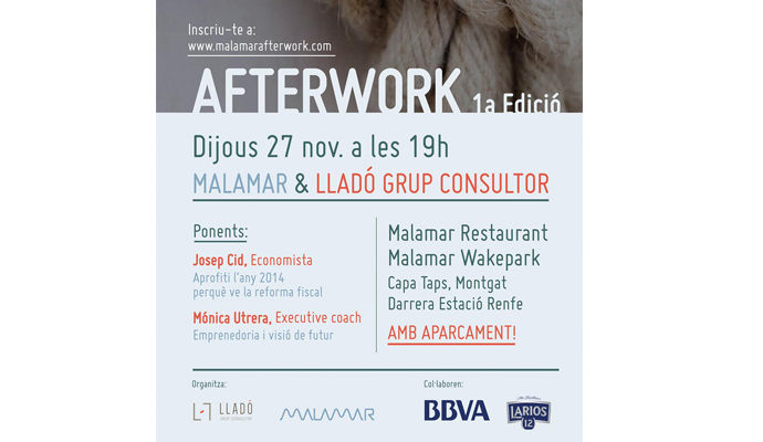 Malamar i Lladó Grup consultors organitzen el primer Afterwork