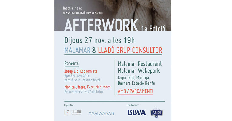 Malamar i Lladó Grup consultors organitzen el primer Afterwork