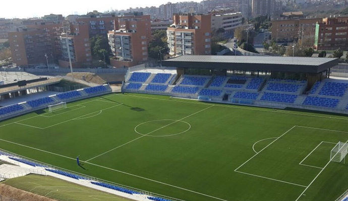 Aquesta setmana s’han subhastat els terrenys del camp de futbol del CF Badalona