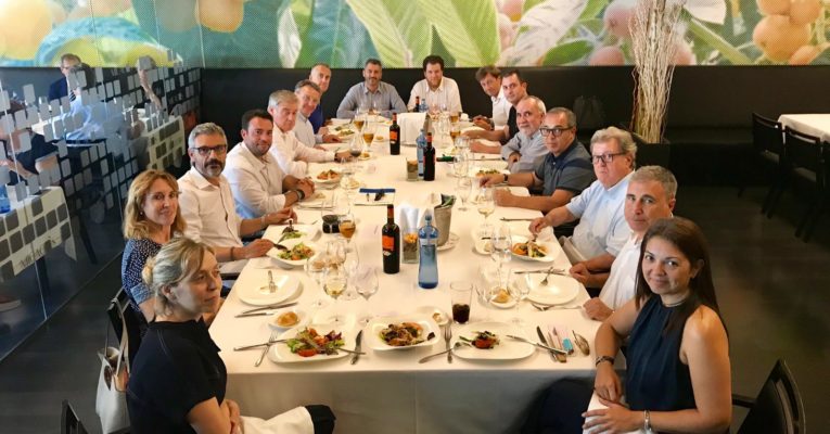 La Junta Directiva de Febpimec celebra el seu tradicional dinar d’estiu