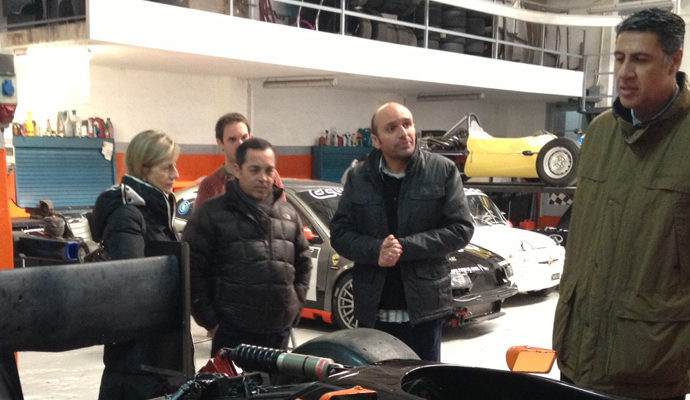 El President de la FEB visita l’empresa automobilística RS Group